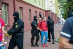 Petitioners, journalists detained near KGB building in Minsk