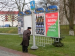 Барысаў: Пікеты «За сумленныя выбары без Лукашэнкі» забаронены
